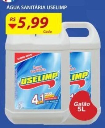 Assaí Atacadista Agua Sanitaria Uselimp 5L oferta