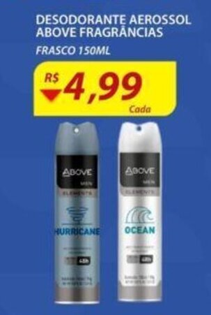 Assaí Atacadista Desodorante Aerossol Above frag. 150ml oferta