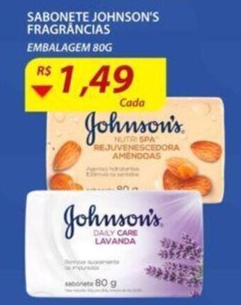 Assaí Atacadista Sabonete Johnson's Fragrancias 80g oferta