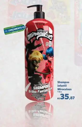 Sam's Club Shampoo Infantil Miraculous 1L oferta