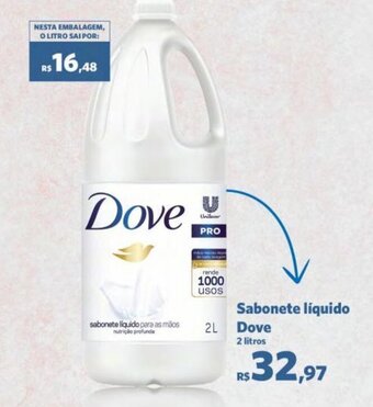 Sam's Club Sabonete Liquido Dove 2L oferta