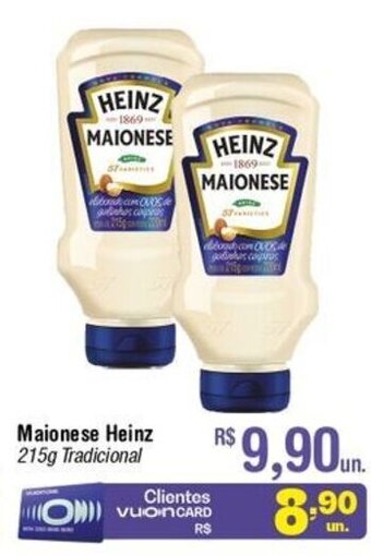 Fort Atacadista Maionese Heinz 215g oferta