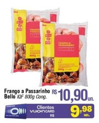 Fort Atacadista Frango A passarinho Bello 800g oferta
