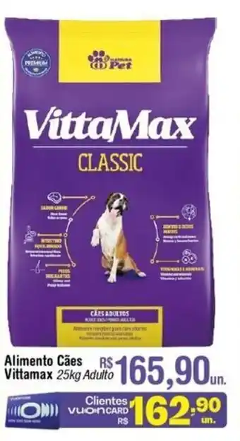 Fort Atacadista Alimento caes Vittamax 25kg oferta