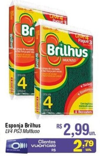 Fort Atacadista Esponja Brilhus oferta