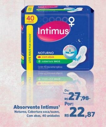 Sam's Club Absorvente Intimus oferta