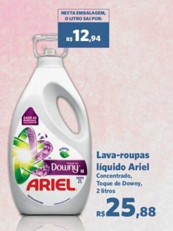 Sam's Club Lava roupas Liquido Ariel 2L oferta