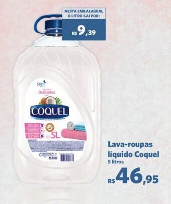 Lava roupas Liquido Coquel 5L