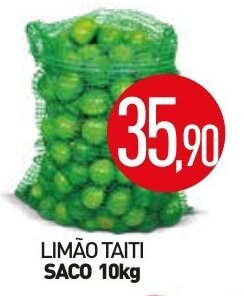 Calvo Atacadista Limao Taiti saco 10kg oferta