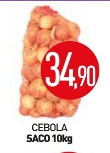 Calvo Atacadista Cebola saco 10kg oferta