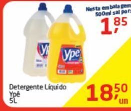 Tenda Atacado Detergente líquido ypê 5l oferta