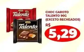 Choc Garoto Talento 90g