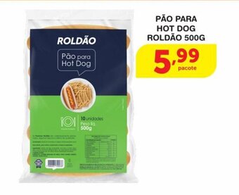 Roldão Pao para Hot Dog Roldao 500g oferta