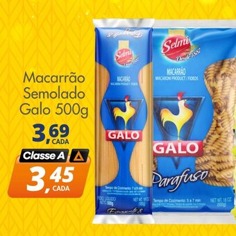 Delta Supermercados Macarrao Semolado Galo 500g oferta