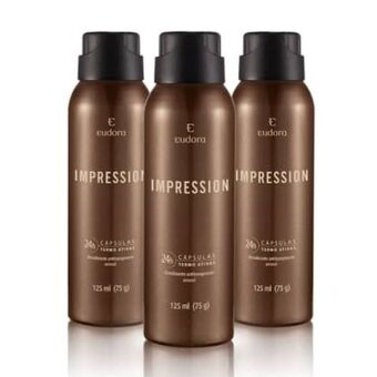 Eudora Combo eudora: desodorante antitranspirante aerossol impression oferta