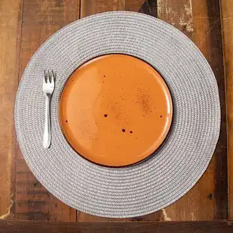 Lojas Havan Prato de sobremesa havan casa star 21cm - laranja oferta