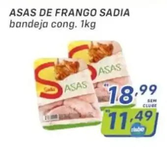 Prezunic Asa de frango Sadia 1kg oferta