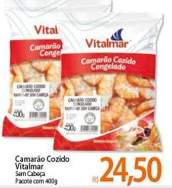 Atacadão Camarao Cozido Vitalmar 400g oferta