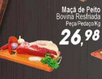 Villefort Atacadista Maca de Peito Bovina Resfriada 1kg oferta