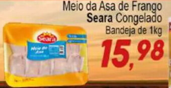 Villefort Atacadista Meio da Asa de Frango Seara Cong. 1kg oferta