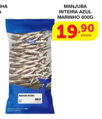 Manjuba Inteira Azul Marinho 800g