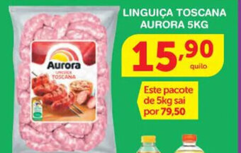 Roldão Linguica Toscana Aurora 5kg oferta