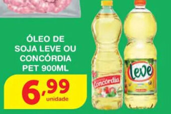 Roldão Oleo de Soja Leve ou Concordia Pet 900ml oferta
