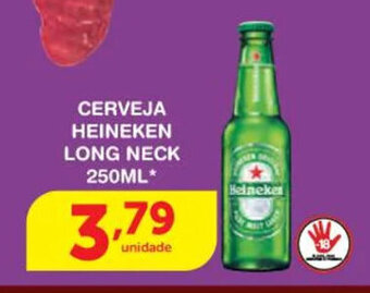 Roldão Cerveja Heineken Long Neck 250ml oferta
