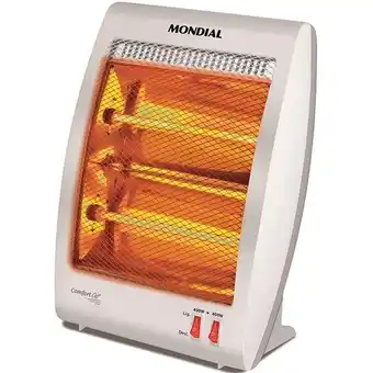 Carrefour Aquecedor eletrico mondial halogeno comfort 800w 220v a-09 oferta