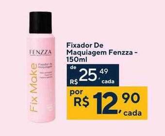 Drogaria Coop Fixador de maquiagem fenzza oferta