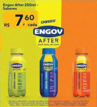Drogaria Coop Engov after 250ml sabores oferta