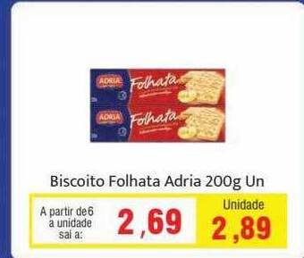 Spani Atacadista Biscoito folhata adria oferta