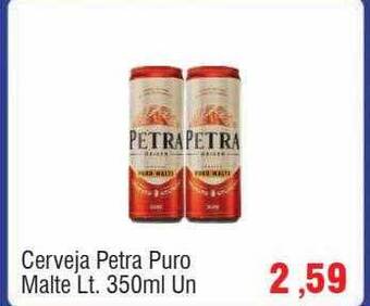 Cerveja petra puro malte
