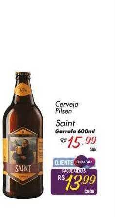Muffato Cerveja pilsen saint garrafa oferta