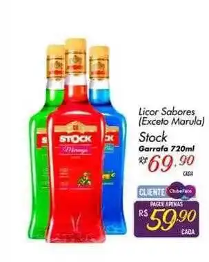 Muffato Licor sabores exceto marula stock garrafa oferta