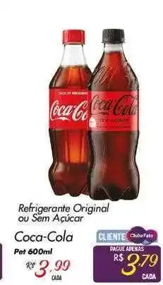Muffato Refrigerante original ou sem açúcar coca-cola pet oferta