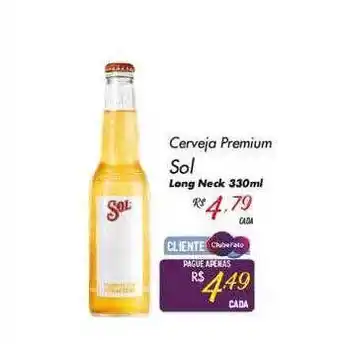 Muffato Cerveja premium sol long neck oferta