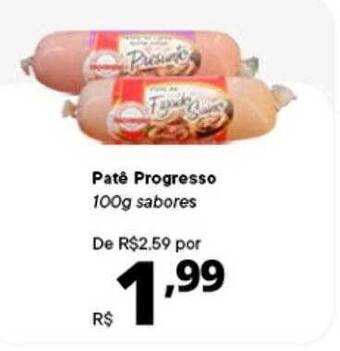 Supermercados Baklizi Patê progresso oferta