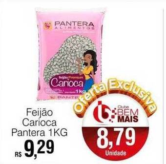 Supermercado Bem Barato Feijão carioca pantera oferta