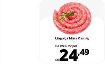 Supermercados Baklizi Linguiça mista cas kg oferta