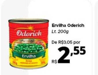 Supermercados Baklizi Ervilha oderich oferta
