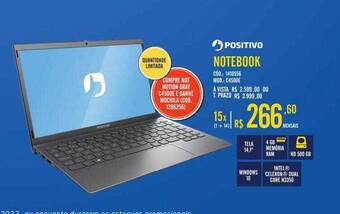 Zema Positivo notebook oferta