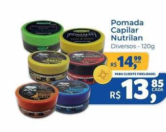 Hiper Farma Pomada capilar nutrilan diversos oferta