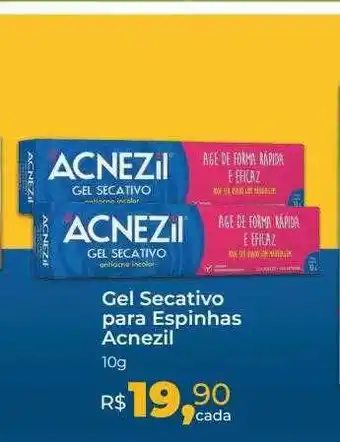 Hiper Farma Gel secativo para espinhas acnezil oferta