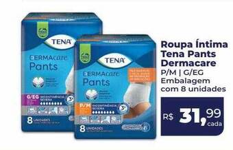 Hiper Farma Roupa íntima tena pants dermacare oferta