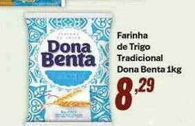 Farinha de trigo tradicional dona benta