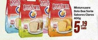 Rede Multi Market Mistura para bolo boa sorte sabores claros oferta