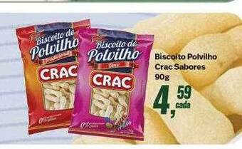 Rede Multi Market Biscoito polvilho crac sabores oferta