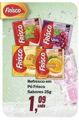 Rede Multi Market Refresco em pó frisco sabores oferta