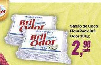 Rede Multi Market Sabão de coco flow pack bril odor oferta